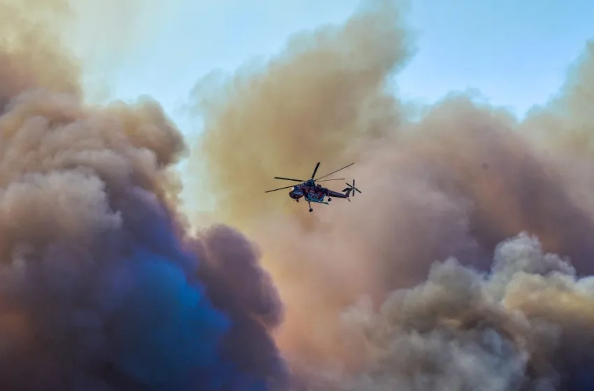  AtmoHub: Ποιες περιοχές θα επηρεαστούν από τη μεταφορά καπνού εξαιτίας των πυρκαγιών