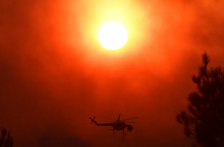  “Mega-fire” η φωτιά της Αττικοβοιωτίας – Κατέκαψε πάνω από 100.000 στρέμματα