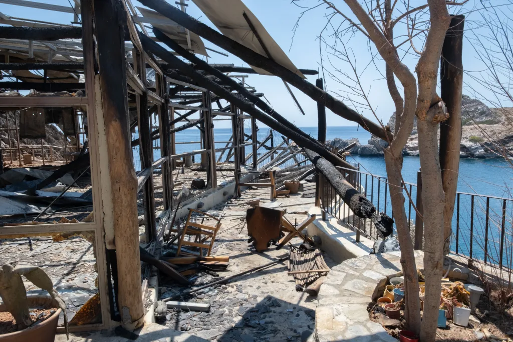 Ρέθυμνο: Εικόνες απόλυτης καταστροφής μετά τη φονική πυρκαγιά 19 7049156