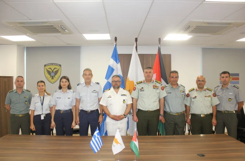 ΓΕΕΘΑ: Υπεγράφη το Κοινό Σχέδιο Δράσης Ελλάδας – Κύπρου – Ιορδανίας για το 2026