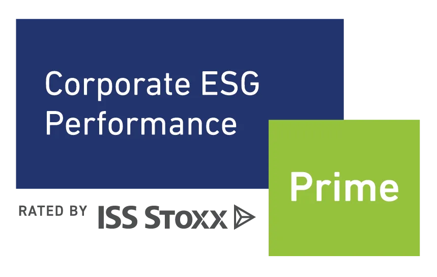 ISS Stoxx ESG Corporate Rating Prime Badge