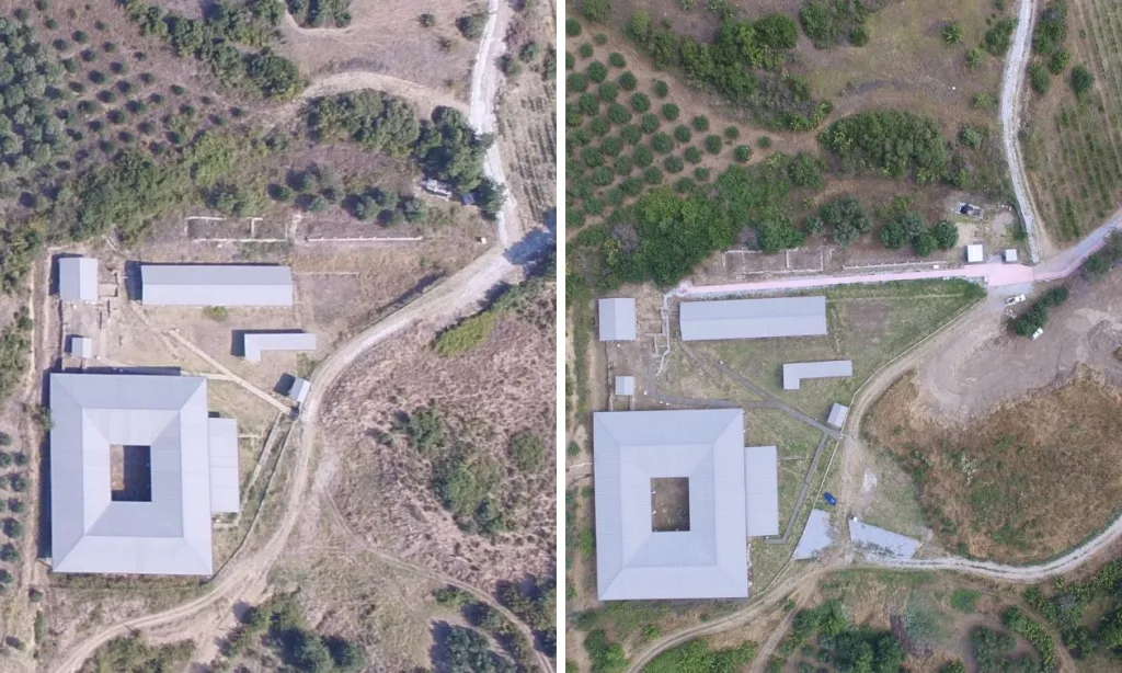 Αμφίπολη: Προχωρούν οι εργασίες αποκατάστασης στον Τύμβο Καστά – Το 2028 το μνημείο θ΄ ανοίξει για τους επισκέπτες 6 TYMBOS KASTA1