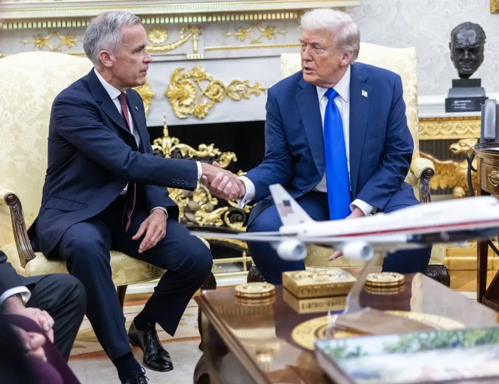 Trump Carney Canada e1787073870483