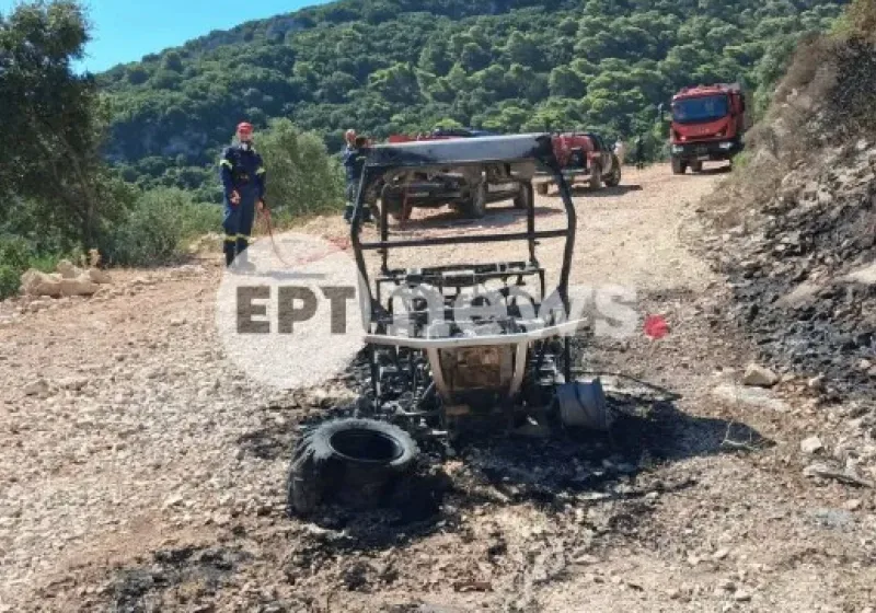  Ζάκυνθος: Από όχημα τύπου “Beach Buggy” ξεκίνησε η φωτιά στον Μαραθιά