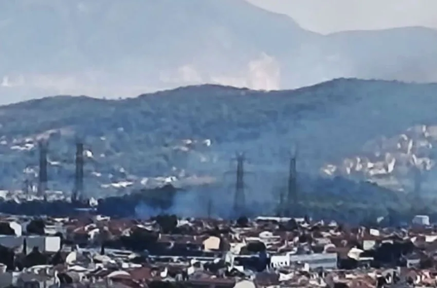  Οριοθετήθηκε άμεσα η φωτιά στον Γέρακα- Είχε σταλεί και μήνυμα 112