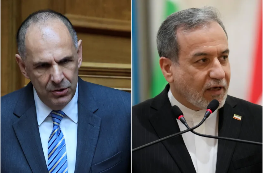  Τηλεφωνική επικοινωνία Γεραπετρίτη Αραγτσί για το Ορμούζ-Τι συζητήθηκε