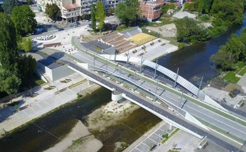ibar bridge mitrovica kosovo