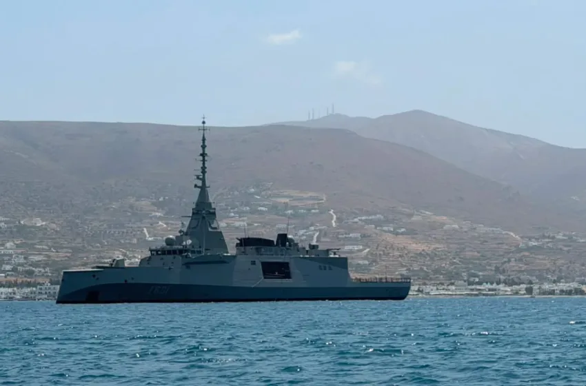  Στην Πάρο για τον εορτασμό του Δεκαπενταύγουστου η φρεγάτα “Κίμων”