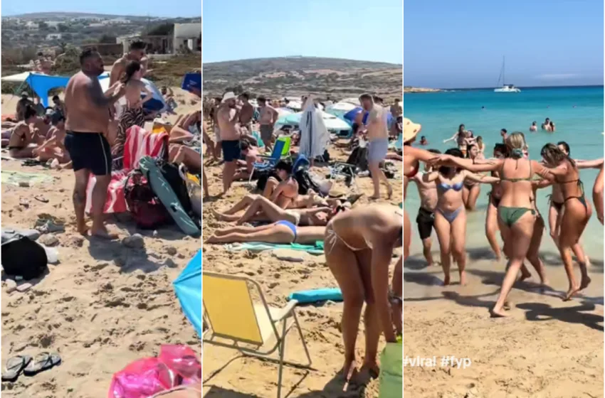  Νέες εικόνες χάους από το Κουφονήσι- Μετά την Ιταλίδα και στο Πορί αφόρητος συνωστισμός