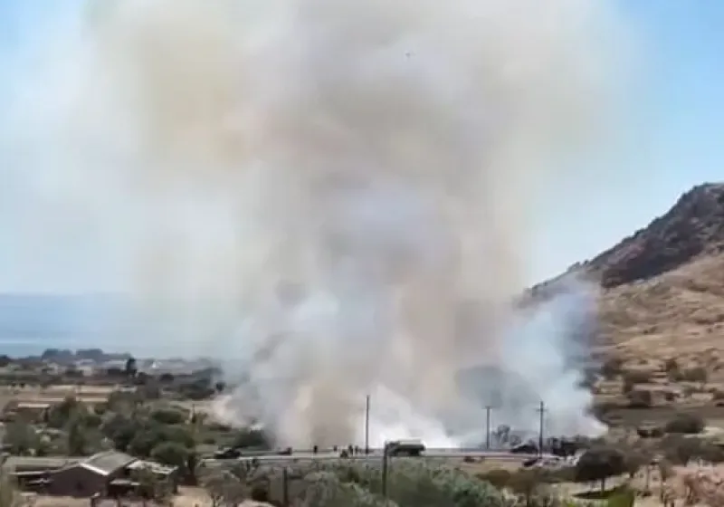  Φωτιά στην Λήμνο- Εκκενώνονται Αγία Παρασκευή και Προφήτης Ηλίας