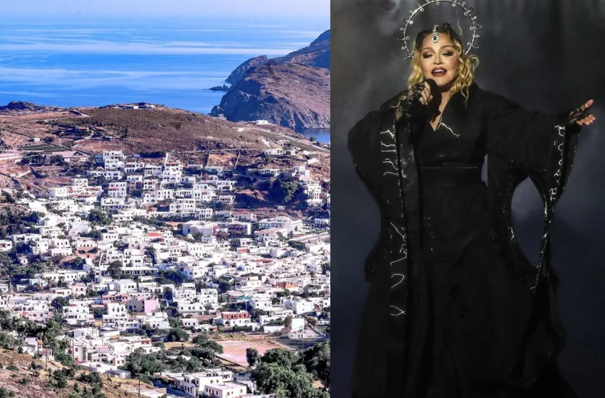  Πάτμος: Ενθουσιασμένη με το νησί της Αποκάλυψης η Μαντόνα – Δήλωσε πως θέλει να επιστρέψει σύντομα