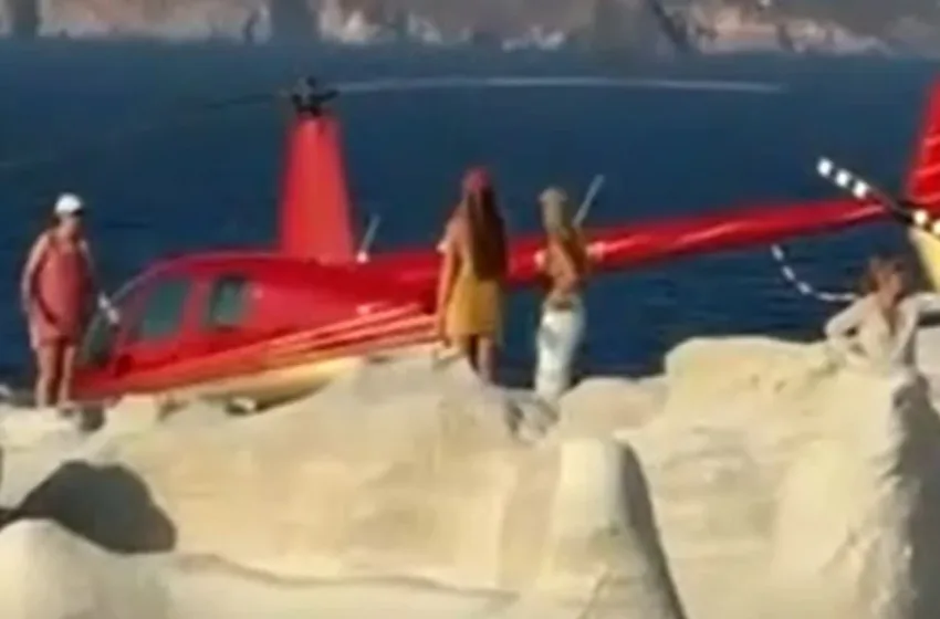  Παρέμβαση εισαγγελέα για το ελικόπτερο στο Σαρακήνικο- Το νομικό κενό που εντόπισε η ΥΠΑ