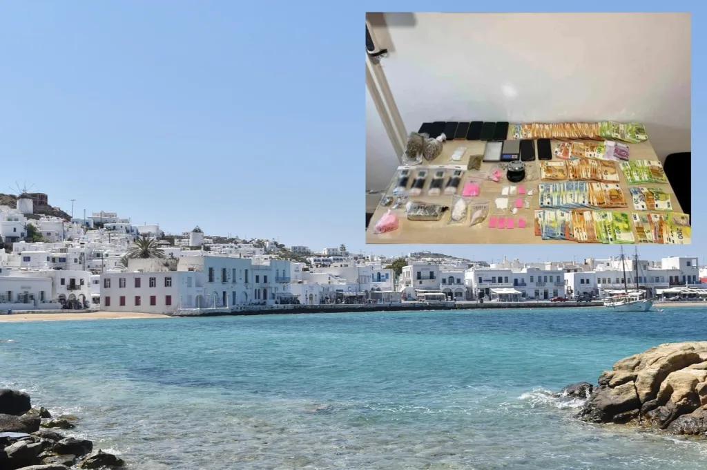mykonos narkotika