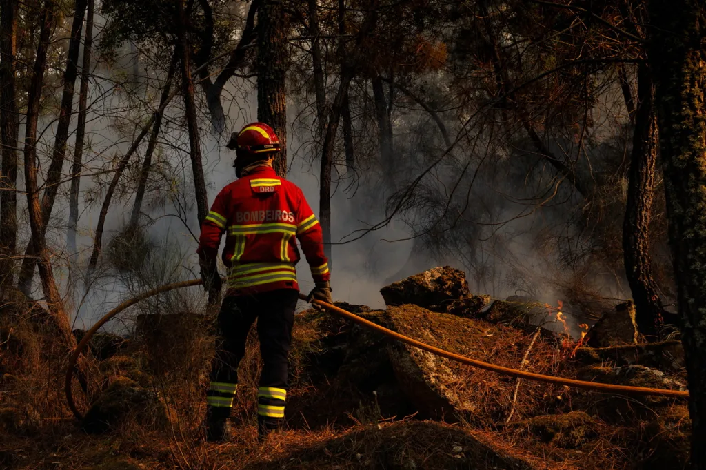 Πορτογαλία: Νέα πυρκαγιά εκδηλώθηκε στην Αλφανζίνα - Στάχτη, αποκαΐδια και μαύρος καπνός 2 portogalia fotia