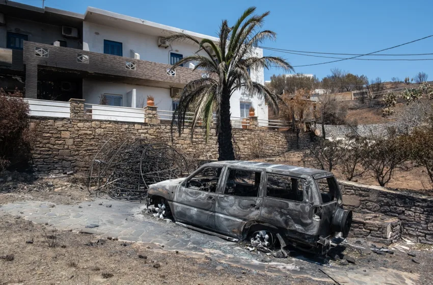  Ρέθυμνο: Αιτήσεις για αποζημιώσεις πυρόπληκτων επιχειρήσεων στο δήμο Αγίου Βασιλείου