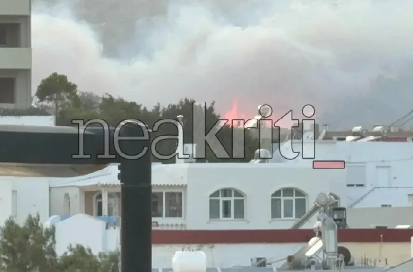  Ρέθυμνο: Χωρίς ενεργό μέτωπο η φωτιά- Παραμένουν ισχυρές πυροσβεστικές δυνάμεις