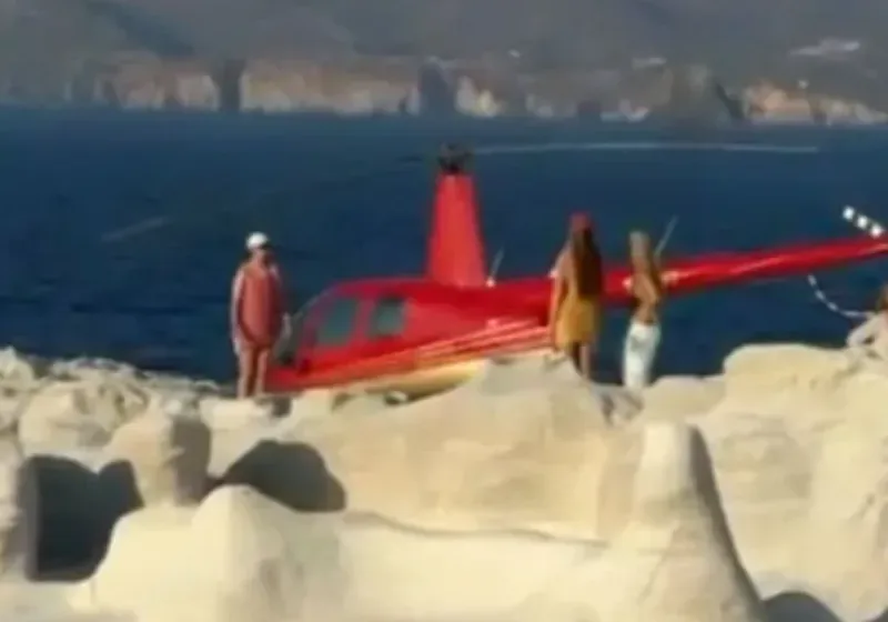  Σαρακήνικο: Προθεσμία πήραν χειριστής και ιδιοκτήτης του ελικοπτέρου