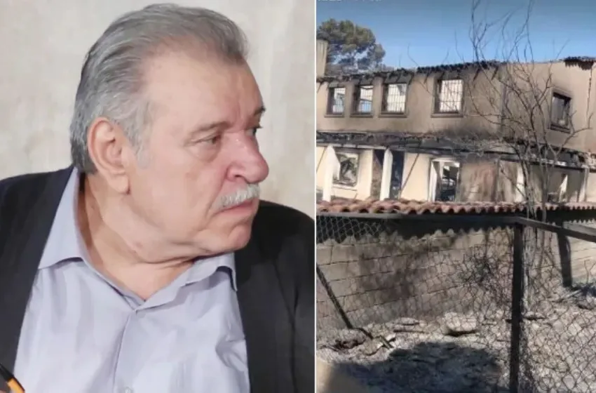  Τάσος Χαλκιάς: “Έχυσα αίμα για να φτιάξω αυτό το σπίτι  και τώρα καταστράφηκε”