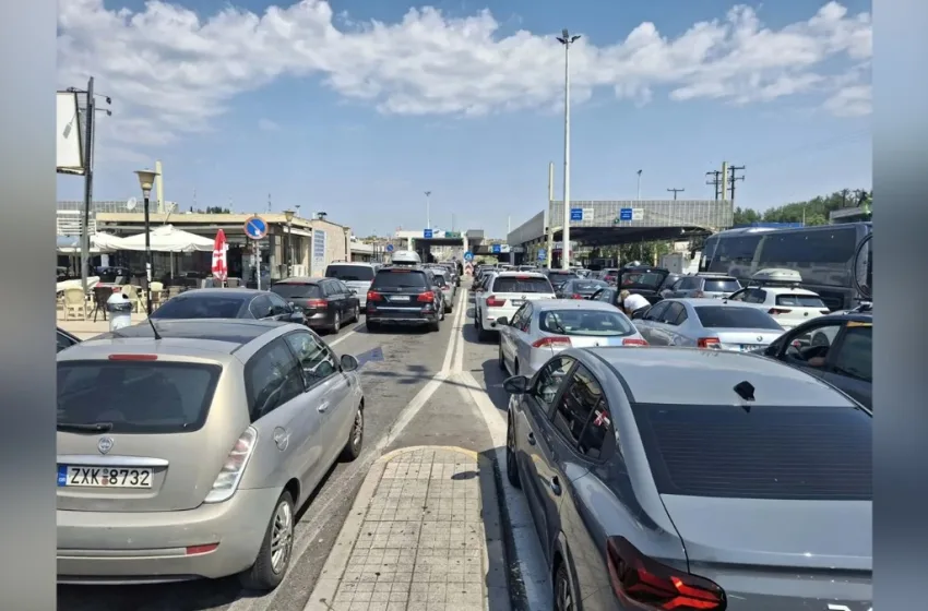  Τελωνείο των Ευζώνων: Ξεπερνούν τη μία ώρα οι καθυστερήσεις