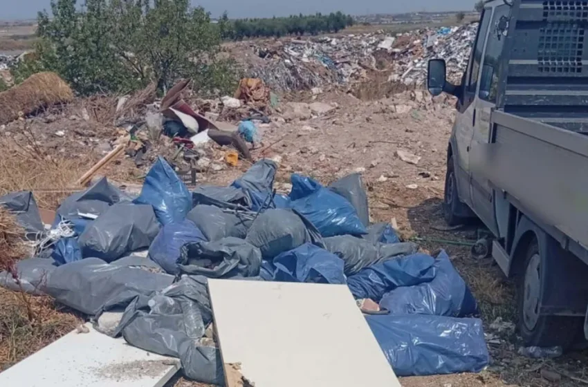  Θεσσαλονίκη: Πετούσαν μπάζα για τρία χρόνια σε χωράφι- Δύο συλλήψεις