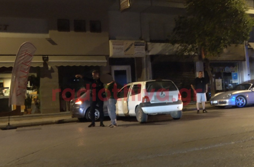  Σκηνές χάους στη Θήβα με Ρομά-Πήρε το αυτοκίνητο και άρχισε να εμβολίζει το ΙΧ  αλλοδαπού