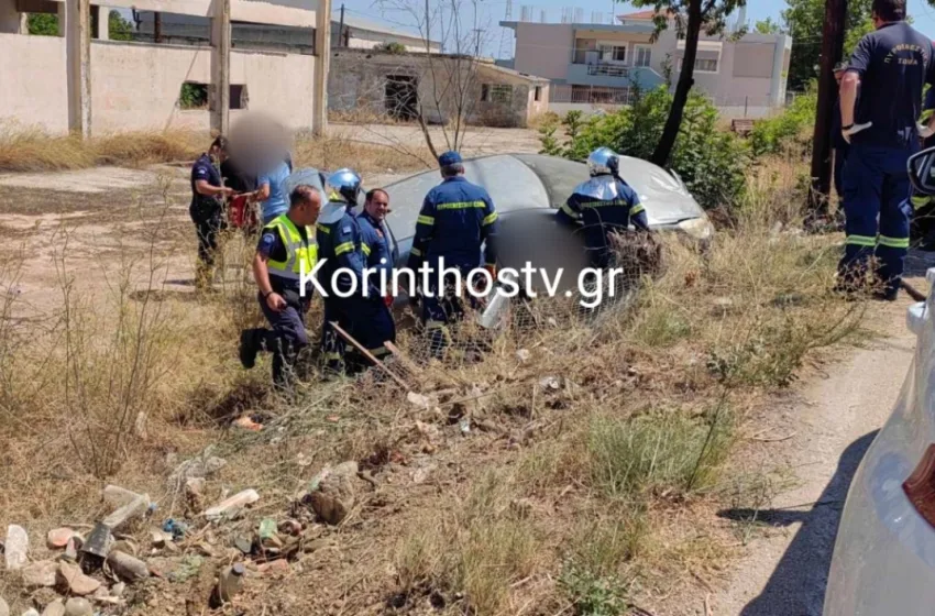  Τροχαίο με τέσσερις τραυματίες στην Κορίνθου-Εξαμιλίων