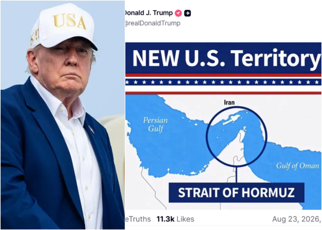 trump ormouz
