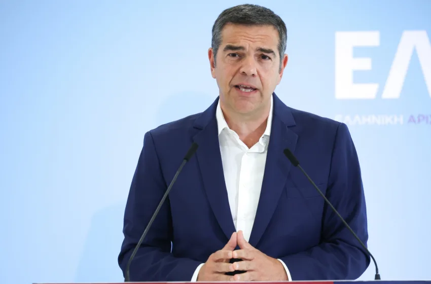  Τσίπρας: Αναδιανομή πλούτου, μείωση φορολογίας μισθωτών, αλλαγή παραγωγικού μοντέλου