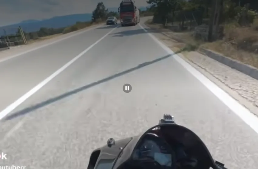  Τροχαία: Ταυτοποιήθηκε ο οδηγός βυτιοφόρου που έκανε επικίνδυνη προσπέραση σε στροφή-Τρομακτικό βιντεο