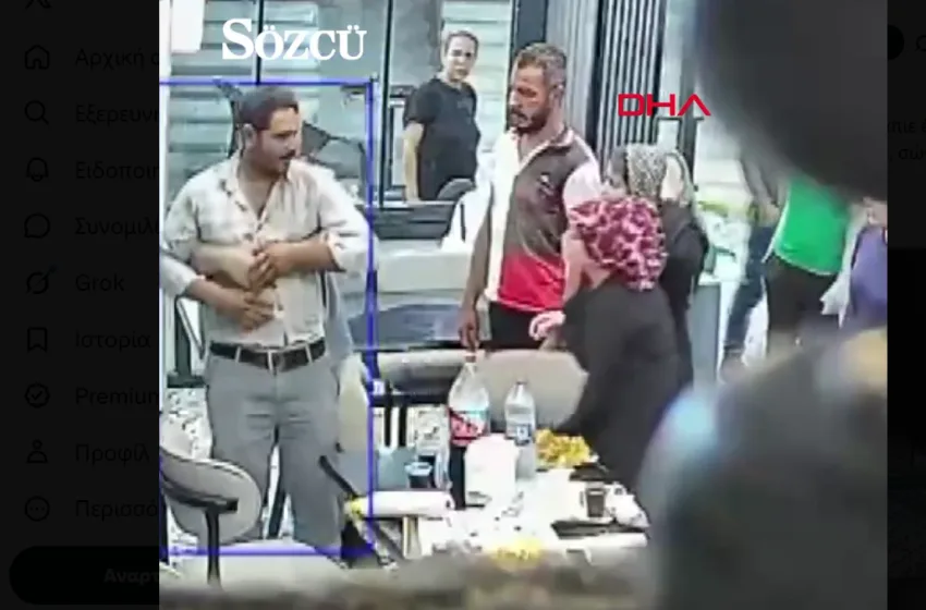  Τουρκία:Του κόλλησε ντονέρ στον λαιμό και τον έσωσε με λαβή Χάιμλιχ ο ιδιοκτήτης του μαγαζιού(vid)