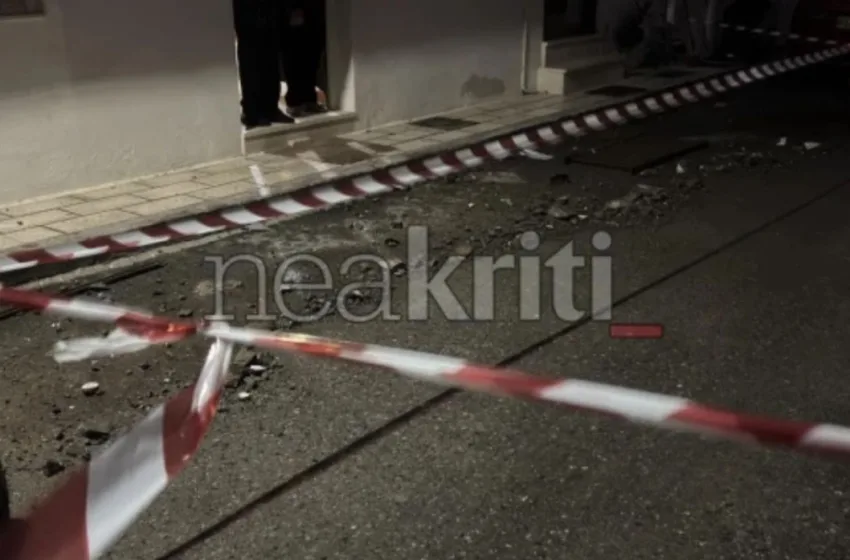 Ηράκλειο: Δεύτερο περιστατικό κατάρρευσης μπαλκονιού μέσα σε λίγες ώρες (vid)