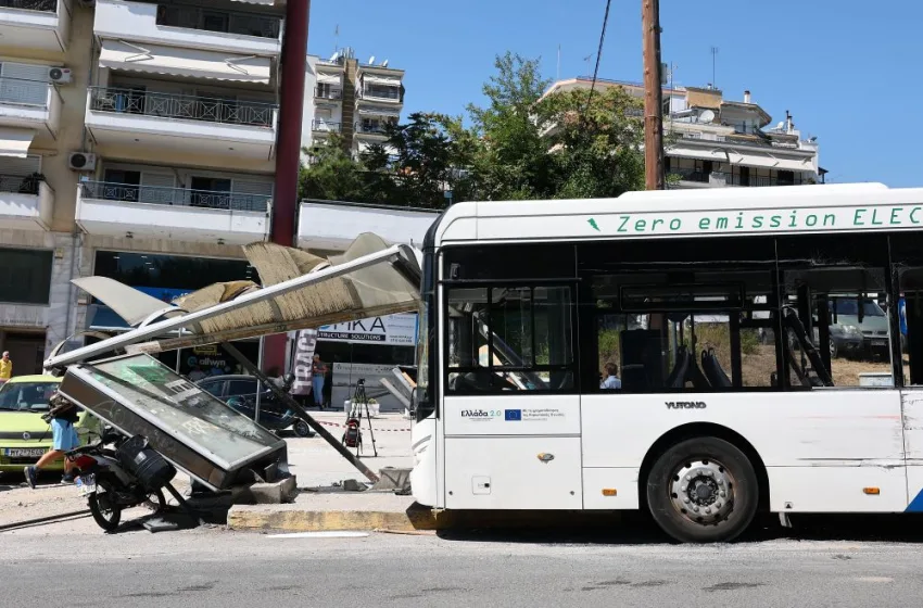  ΟΑΣΘ: Η ανακοίνωση για το τροχαίο με το λεωφορείο