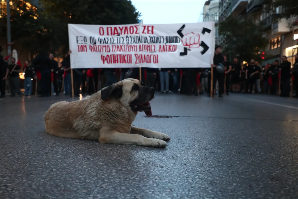 Θεσσαλονίκη: Μαζική συμμετοχή στην αντιφασιστική πορεία μνήμης για τη δολοφονία Φύσσα (vid) 11 7091038