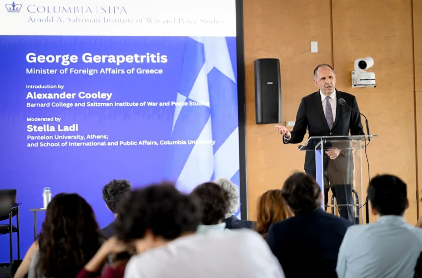  Γεραπετρίτης στον ΟΗΕ: Ισχυρό διεθνές πλαίσιο και εποπτικός φορέας για την Τεχνητή Νοημοσύνη