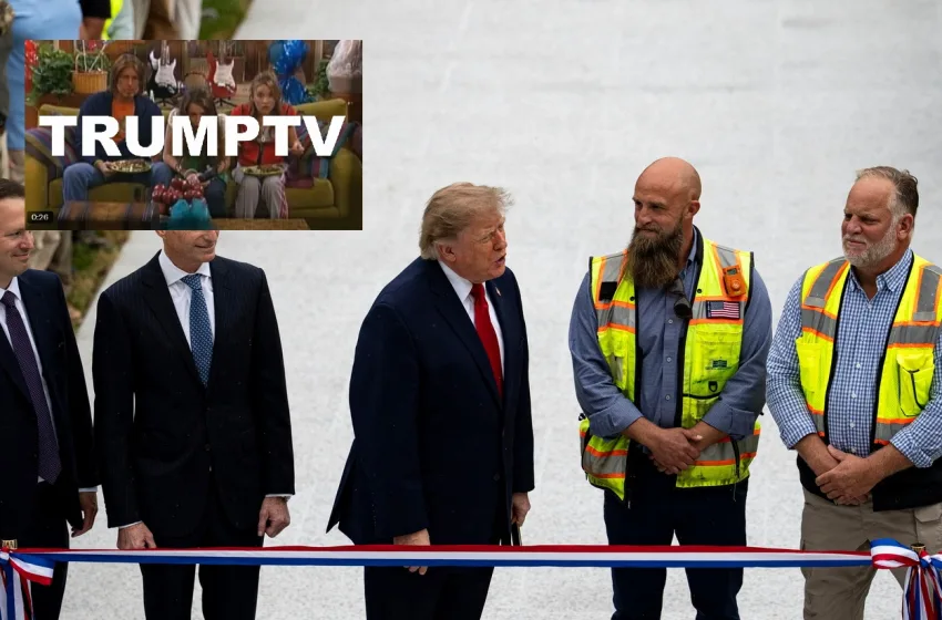  “Trump TV”: Απάντηση Τραμπ στα βουβά πλάνα λόγω του μποϊκοτάζ από τα μεγάλα τηλεοπτικά δίκτυα