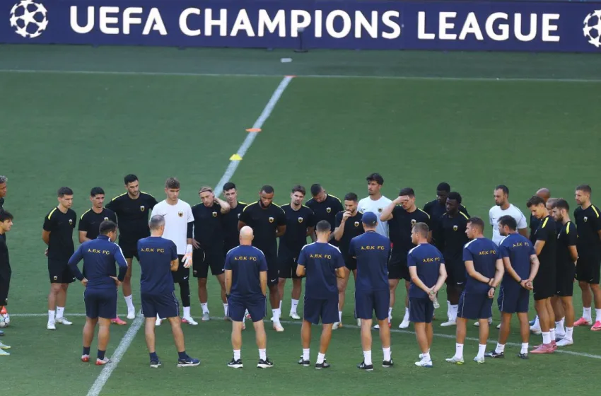  Αρχίζει το ταξίδι της ΑΕΚ στο Champions League-Η Παρί, η Ρεάλ και το ντεμπούτο του Καρέτσα