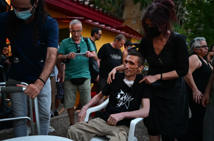  Θερμή υποδοχή του Αριστοτέλη Χαντζή στα Προσφυγικά μετά το εξιτήριο