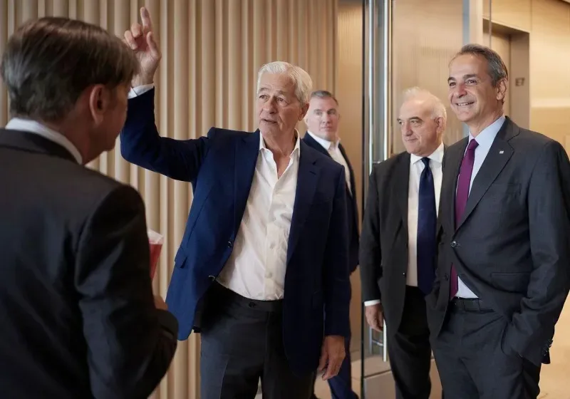  Συνάντηση Μητσοτάκη με τον CEO της JPMorgan Chase στη Νέα Υόρκη για την ελληνική οικονομία