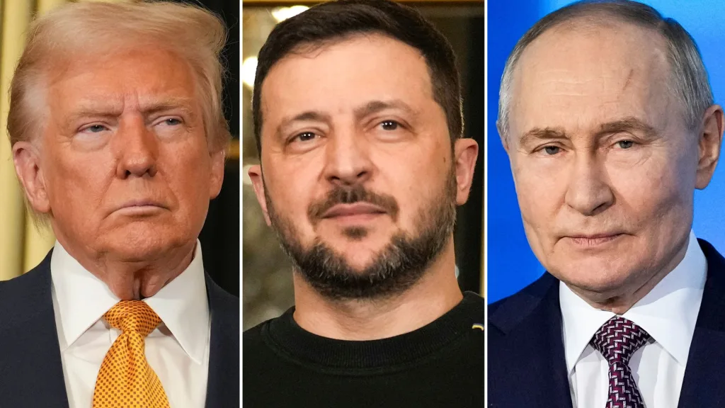 trump zelensky putin