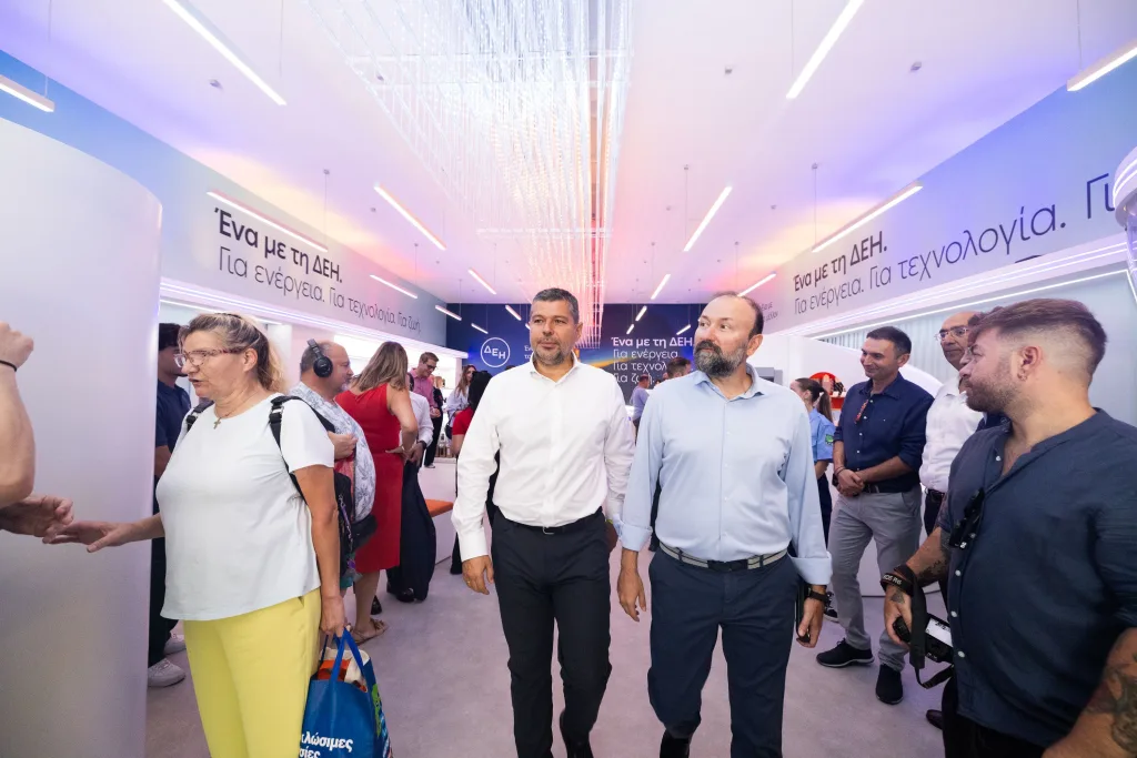 Η ΔΕΗ στην 90η ΔΕΘ: Ολοκληρωμένες λύσεις ενέργειας, τεχνολογίας και συνδεσιμότητας 11 Περίπτερο ΔΕΗ 90η ΔΕΘ 2