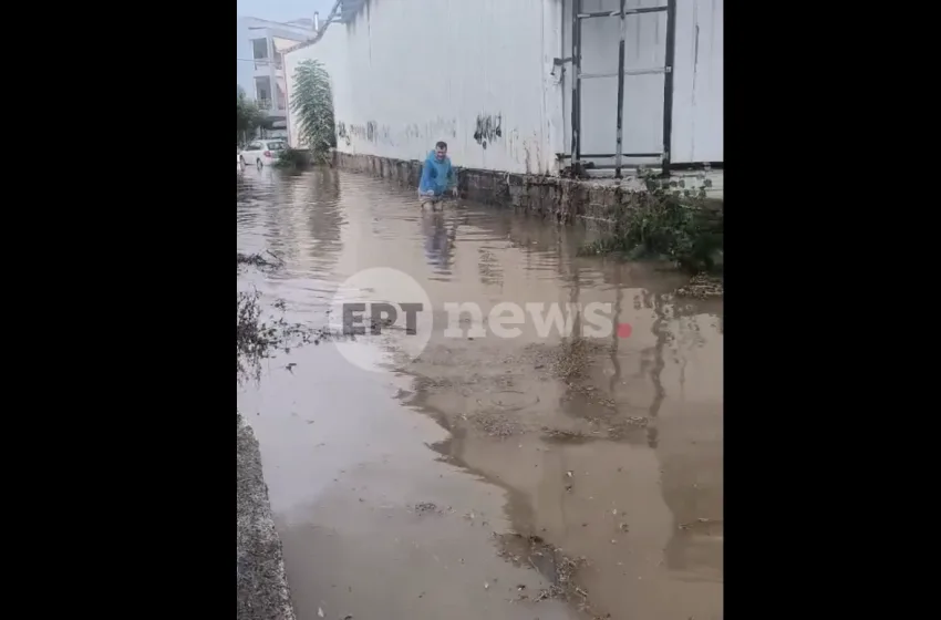  Προβλήματα από την καταιγίδα στην Πάτρα: Πλημμύρισαν υπόγεια– Εισροή υδάτων στα δύο Νοσοκομεία