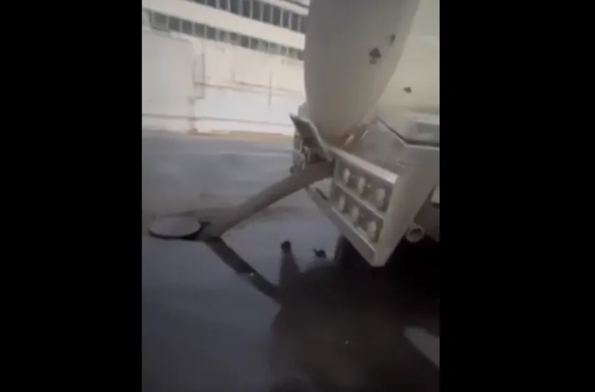  Βυτιοφόρο έριχνε στον Κηφισό λύματα  γνωστής μπισκοτοβιομηχανίας- Δυο συλλήψεις