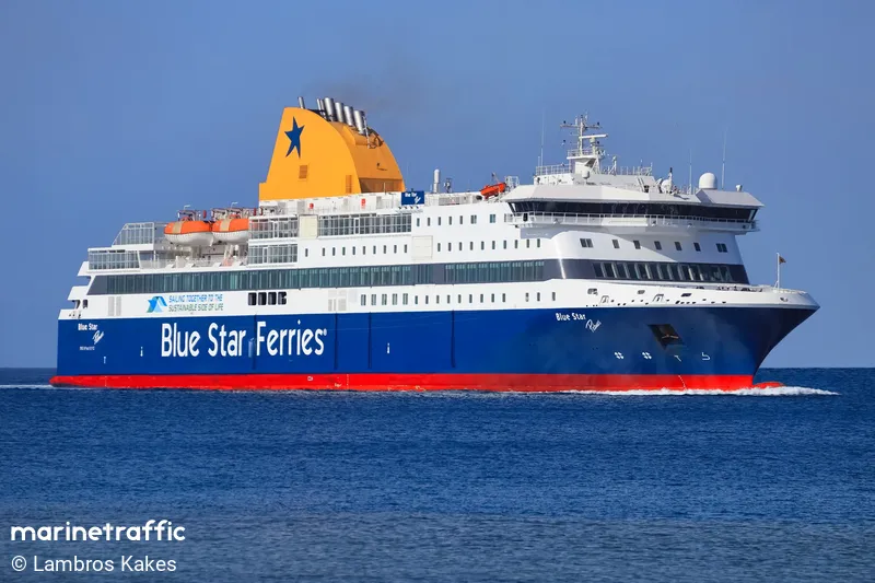  Blue Star Patmos: Απαγορεύτηκε ο απόπλους  από Ρόδο- Μπλέχτηκε αντικείμενο στην προπέλα του