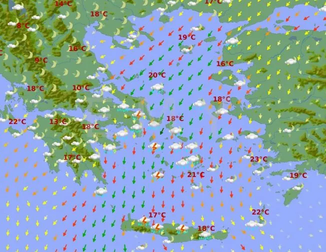 Μετρά πληγές η Κρήτη: Συναγερμός για το νέο κύμα κακοκαιρίας-Έκτακτο της ΕΜΥ 8 kairos 1