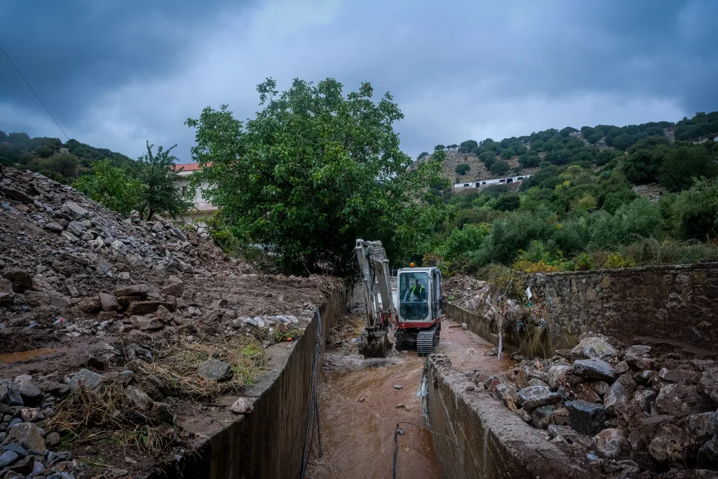 Κρήτη: Διακοπές κυκλοφορίας σε Ηράκλειο και Ρέθυμνο - Πλημμύρισαν τα Ζωνιανά 2 mylopotamos